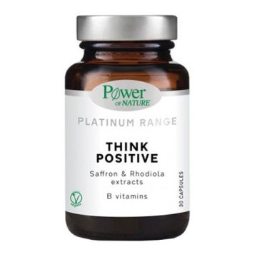 Power Health Platinum Range Think Positive Φυσιολογική Ψυχολογική Λειτουργία (30caps)