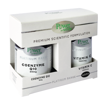 Power Health Platinum Range Coenzyme Q10 30mg 30caps & Δώρο Vitamin C 1000mg 20caps