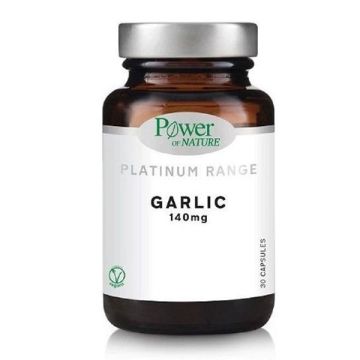 Power Health Platinum Range Garlic 140mg Συμπλήρωμα Διατροφής Με Αντιοξειδωτική Δράση 30caps