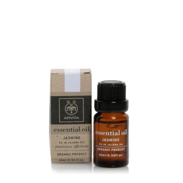 Αpivita Βιολογικό Αιθέριο Έλαιο Jasmine - Γιασεμί / 10% διάλυμα σε λάδι jojoba 10ml