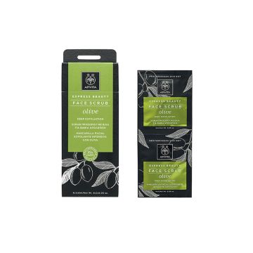 APIVITA EX BEAUTY EXFOLIATING CREAM OLIVE 2*8ML
