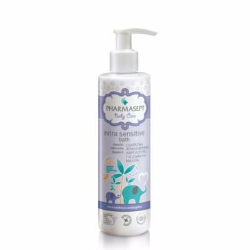 PHARMASEPT EXTRA SENSITIVE BATH ΒΡΕΦΙΚΟ ΑΦΡΟΛΟΥΤΡΟ ΓΙΑ ΣΩΜΑ & ΜΑΛΛΙΑ 250ML
