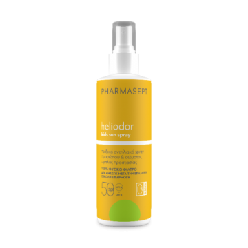Pharmasept Heliodor Kids Face & Body Sun Spray Spf50 Παιδικό Αντηλιακό Spray Προσώπου & Σώματος 165g