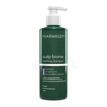 Pharmasept Scalp Biome Soothing Shampoo Σαμπουάν με Πρεβιοτικά για το Ευαίσθητο Τριχωτό της Κεφαλής 400ml 