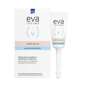 Intermed Eva Intima Minor Discomfort Lactic pH 3.8 9τμχ