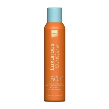 Intermed Luxurious Suncare Αντηλιακή Κρέμα για το Σώμα SPF50 σε Spray 200ml