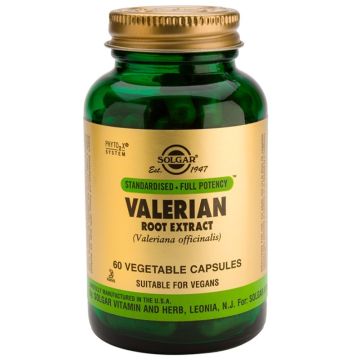 SOLGAR Std VALERIAN ROOT EXTRACT 60  ΦΥΤΙΚΕΣ ΚΑΨΟΥΛΕΣ