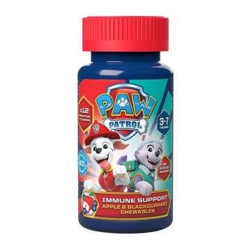 Health Fuel Paw Patrol Immune Support Παιδικές Βιταμίνες για το Ανοσοποιητικό 3-7 Ετών με Μήλο και Φραγκοστάφυλο 60 Μασώμενα Δισκία