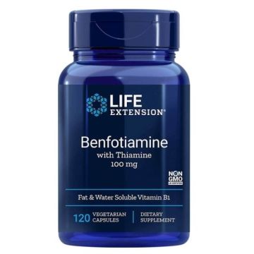 LIFE EXTENSION BENFOTIAMINE 120 VEGICAPS