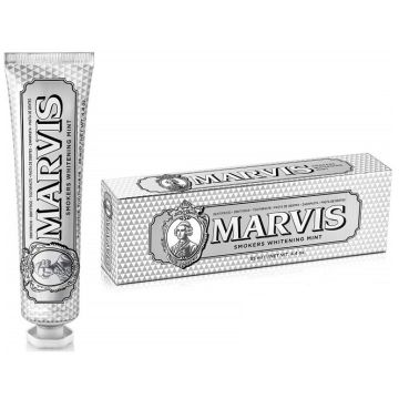 Marvis Smokers Toothpaste Whitening Mint Λευκαντική Οδοντόκρεμα με Γεύση Μέντα 85ml