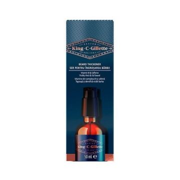 Gillette King C Beard Τhickener Ορός Περιποίησης για Γένια, 50ml