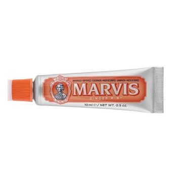 Marvis Ginger Mint Mini Οδοντόκρεμα με Τζίντζερ Μέντα & Ξυλιτόλη 10ml