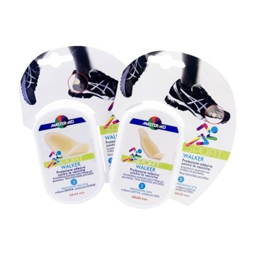 Master Aid Sport Walker - Αυτοκόλλητα Προστατευτικά Επιθέματα για Φουσκάλες στην Φτέρνα (69 x 44mm), 5τεμ. (220.20)