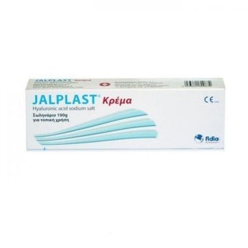 Jalplast Hyaluronic Acid Sodium Salt Επουλωτική Κρέμα για την Αντιμετώπιση Δερματικών Ερεθισμών & Βλαβών 100gr