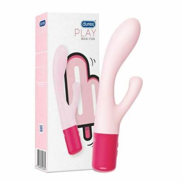 Durex Play Maxi Fun Δονητής Σιλικόνης με 2 Κεφαλές και 8 Διαφορετικές Δονήσεις 1τεμ