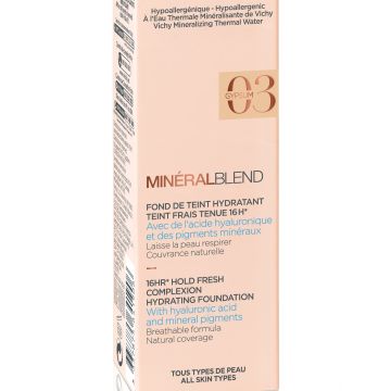 VICHY MINERALBLEND HYDRATING FLUID FOUNDATION (03-GYPSUM) 30ml 