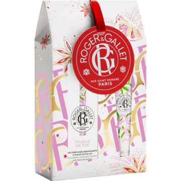Roger & Gallet Promo Pack Feuille De The Eau de Parfum Γυναικείο Άρωμα Εμπλουτισμένο Με Εκχύλισμα Μαύρου Τσαγιού 30ml & Δώρο Feuille De The Ενυδατική Κρέμα Χεριών 30ml