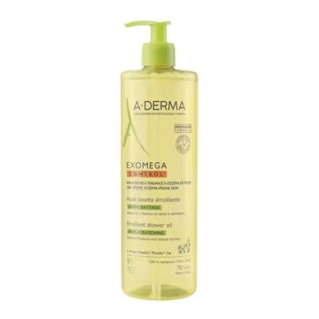  A-Derma Exomega Control Emollient Shower Oil για Ξηρό Δέρμα ή για Δέρμα με τάση Ατοπίας 750ml 