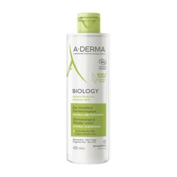 A-Derma Biology Νερό Ντεμακιγιάζ για Πρόσωπο & Μάτια 400ml 