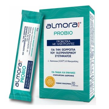Almora Plus Probio, Προβιοτικά Με Ηλεκτρολύτες 10 φακελίδια