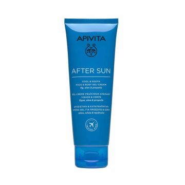 Apivita After Sun Δροσιστική & Καταπραϋντική Κρέμα Gel για Πρόσωπο & Σώμα 100ml