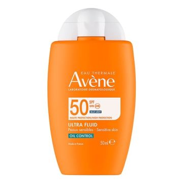 Avene Eau Thermale Ultra Fluid Oil Control Αντηλιακή Κρέμα Προσώπου SPF50+ 50ml