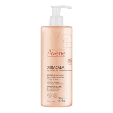 Avene XeraCalm Nutrition Shower Cream Κρεμοντούς Καθαρισμού & Ενυδάτωσης για Πρόσωπο & Σώμα 500ml