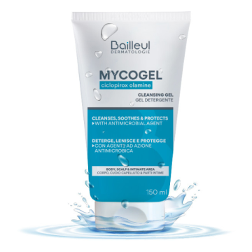 Bailleul Dermatologie Mycogel Cleansing Gel Καθαριστικό Ευαίσθητης Περιοχής 150ml