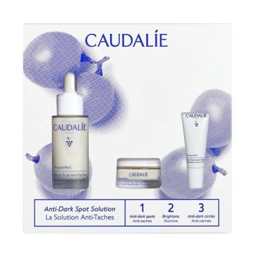 Caudalie Vinoperfect Anti Dark Spot Promo Set με Brightening Dark Spot Serum 30ml + ΔΩΡΟ Instant Brightening Moisturizer 15ml + Brightening Eye Cream 5ml