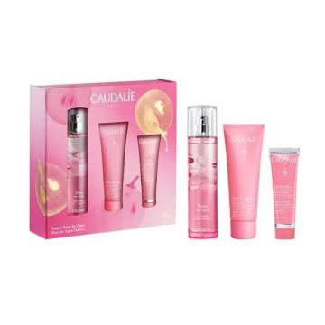 Caudalie Rose De Vigne Σετ Περιποίησης με Άρωμα 50ml και Δώρο Αφρόλουτρο 50ml και Κρέμα Χεριών 30ml