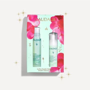 Caudalie Promo Set Double Cleansing Duo Vinoclean Λάδι Καθαρισμού Προσώπου & Ντεμακιγιάζ 75ml + Δώρο Απαλός Αφρός Καθαρισμού Προσώπου 50ml
