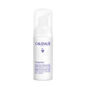 Caudalie Vinoperfect Brightening Micropeel Foam Αφρός Καθαρισμού Προσώπου 50ml