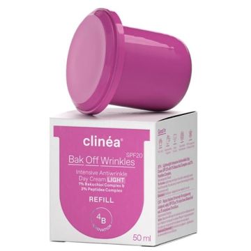 Clinea Refill Bak Off Wrinkles Light SPF20 Κρέμας Ημέρας 50ml