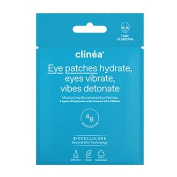 Clinea Moisturizing Biocellulose Eye Patches για Ενυδάτωση Ματιών 1 ζευγάρι