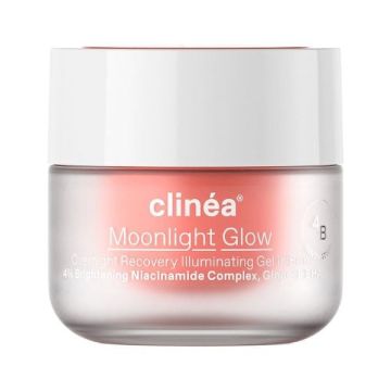 Clinea Moonlight Glow Gel Κρέμα Νύχτας Λάμψης & Αναζωογόνησης 50ml