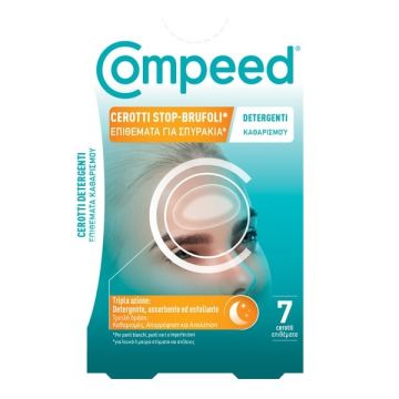 Compeed Cerotti Detergenti Επιθέματα Καθαρισμού για Σπυράκια 7τεμ