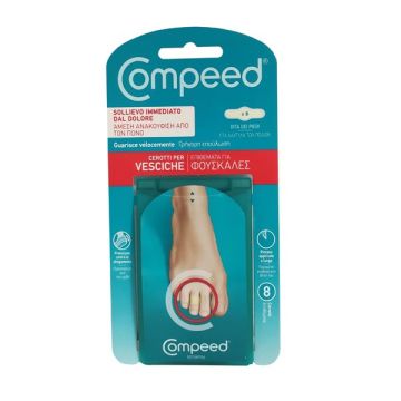 Compeed Επιθέματα Για Φουσκάλες Στα Δάχτυλα Των Ποδιών 8τμχ 