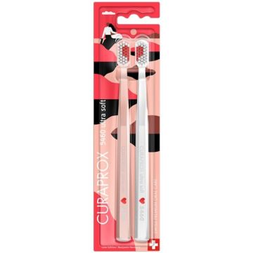 Curaprox CS 5460 Duo Love Edition 2025 Οδοντόβουρτσα CS 5460 Ultra Soft 2τεμ