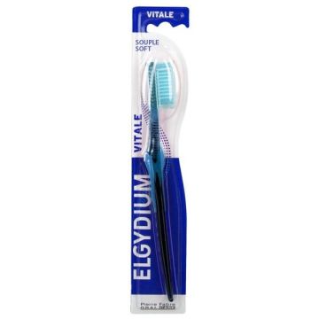 Elgydium Vitale Soft Οδοντόβουρτσα με Αντιολισθητική Λαβή