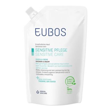 Eubos Sensitive Care Απαλό Κρεμώδες Καθαριστικό Σώματος Refill 400ml