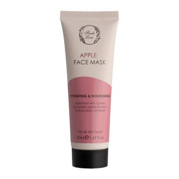 Fresh Line Apple Hydrating & Nourishing Μάσκα Προσώπου για Ενυδάτωση & Θρέψη 50ml