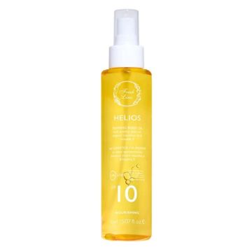 Fresh Line Helios Λάδι Σώματος για Μαύρισμα SPF10 150ml