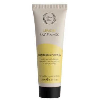 Fresh Line Lemon Cleansing & Purifying Μάσκα Προσώπου για Ματ & Λεία Επιδερμίδα 50ml