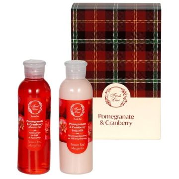 Fresh Line Promo Set Pomegranate & Cranberry Αφρόλουτρο 200ml + Γαλάκτωμα Σώματος 200ml