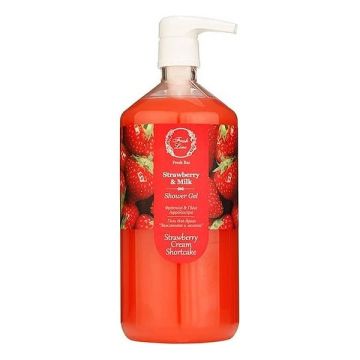 Fresh Line Strawberry & Milk Αφρόλουτρο 1lt