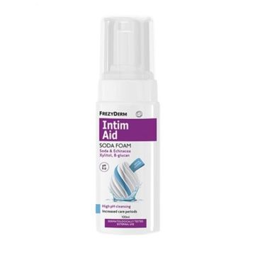 Frezyderm Intim Aid Soda Foam Αφρός Καθαρισμού για Ευαίσθητη Περιοχή 100ml