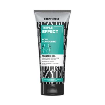 Frezyderm Triple Effect Body Contouring Frosted Gel Τζελ για Μείωση Κυτταρίτιδας, Αδυνάτισμα & Σύσφιξη 200ml
