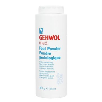 GEHWOL MED FOOT POWDER ΔΡΑΣΤΙΚΗ ΠΟΥΔΡΑ ΠΟΔΙΩΝ 100GR