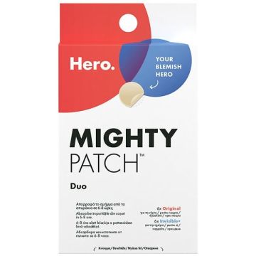 Hero Mighty Patch Duo Anti-Pimple Επιθέματα για Σπυράκια 12τμχ