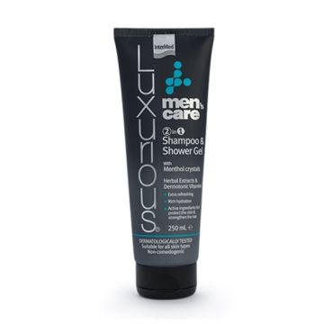 Intermed Luxurious Men’s Care 2 in 1 Shampoo & Shower Gel Αφρόλουτρο & Σαμπουάν 250ml